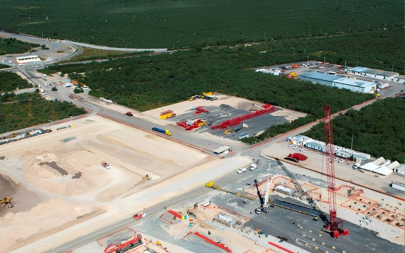 Central termoeléctrica en Pesquería